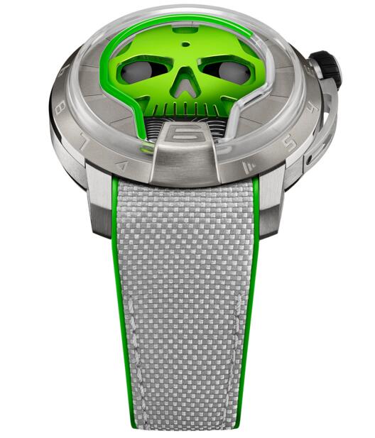Swiss Luxury Replica HYT Skull 48.8 S48-TT-34-RF-RA watch 2018